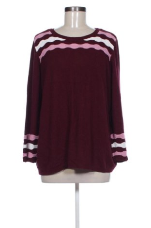Pulover de femei Helena Vera, Mărime XL, Culoare Roșu, Preț 295,73 Lei, #137021019