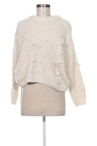 Női pulóver Pull&Bear, Méret M, Szín Ekrü
, Ár 4 523 Ft, #137056638