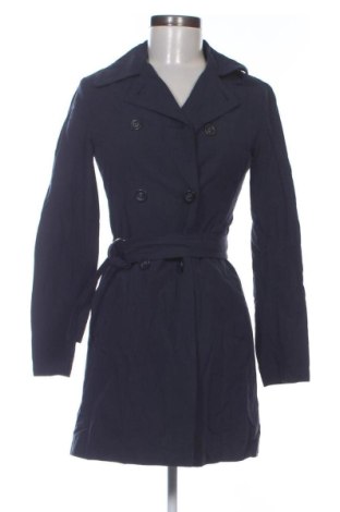 Trench de femei United Colors Of Benetton, Mărime M, Culoare Albastru, Preț 143,83 Lei, #136997830