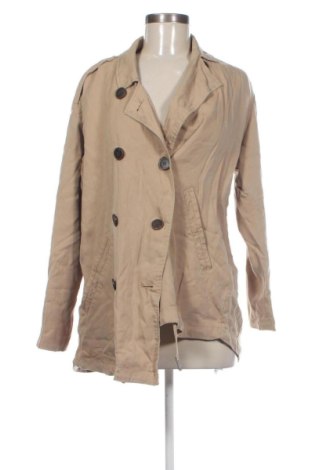 Дамски шлифер Pull&Bear, Размер M, Цвят Бежов, Цена 26,00 €, #137039036