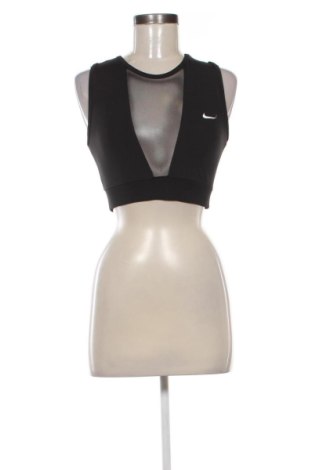 Damen Sporttop Nike, Größe M, Farbe Schwarz, Preis 20,00 €, #136999713