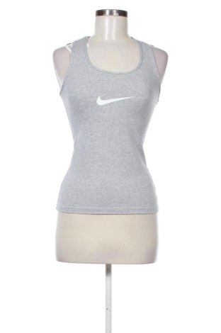 Дамски спортен топ Nike, Размер M, Цвят Сив, Цена 18,40 €, #137004049