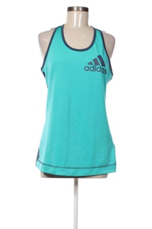 Top sport de damă. Adidas, Mărime L, Culoare Albastru, Preț 103,01 Lei, #137027000