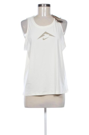 Damski sportowy top Nike, Rozmiar L, Kolor ecru, Cena 177,99 zł, #136946233