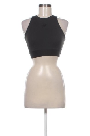 Damen Sporttop 4F, Größe S, Farbe Schwarz, Preis 6,53 €, #136973862