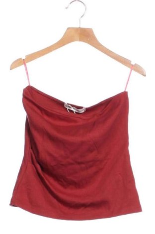 Damski top Pull&Bear, Rozmiar XS, Kolor Czerwony, Cena 46,99 zł, #136923484