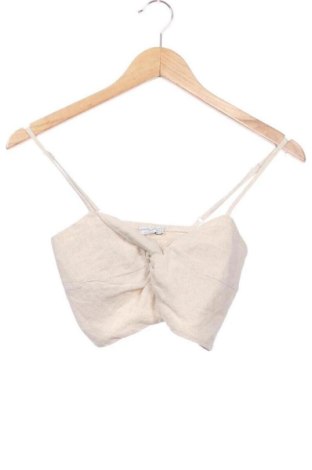 Damentop Stradivarius, Größe XXS, Farbe Beige, Preis 11,00 €, #136954318