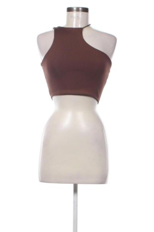 Top de femei Bershka, Mărime S, Culoare Maro, Preț 67,77 Lei, #136954396