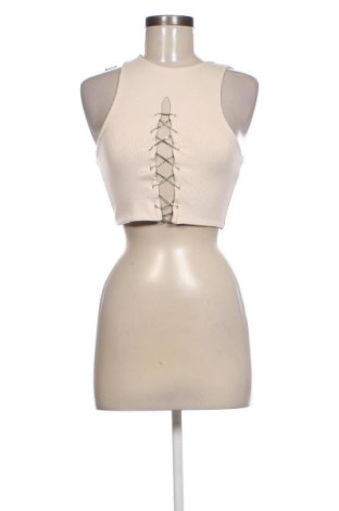 Top de femei Amisu, Mărime XS, Culoare Bej, Preț 62,56 Lei, #136957748