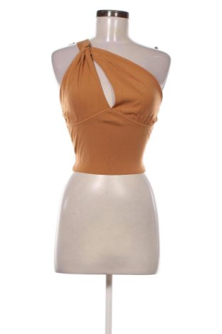 Γυναικείο τοπ Zara, Μέγεθος M, Χρώμα Καφέ, Τιμή 11,00 €, #136962100