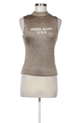 Damentop Unbranded, Größe M, Farbe Golden, Preis 11,99 €, #136970043