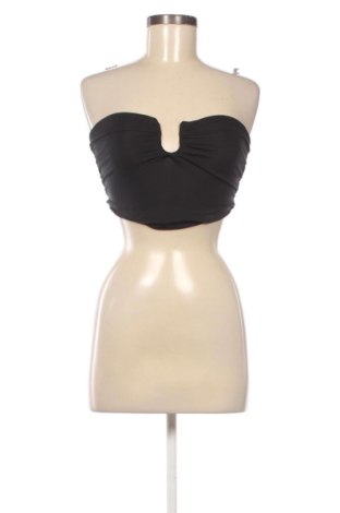 Damski top Bershka, Rozmiar S, Kolor Czarny, Cena 64,30 zł, #136974427