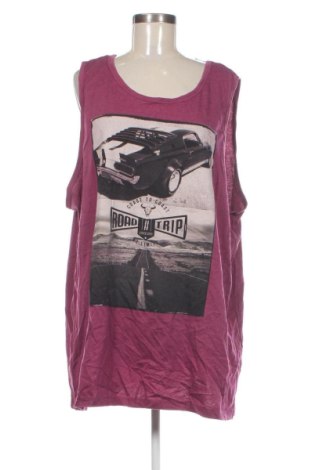 Γυναικείο τοπ Unbranded, Μέγεθος 4XL, Χρώμα Βιολετί, Τιμή 11,99 €, #136981609