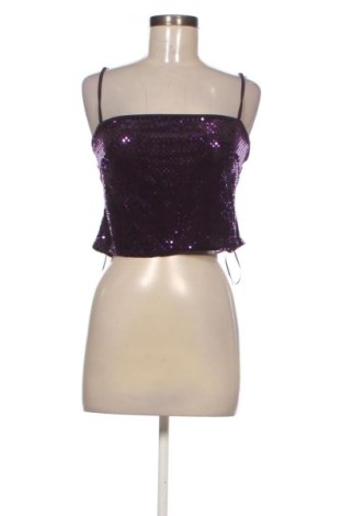 Damentop Topshop, Größe L, Farbe Lila, Preis 9,70 €, #136984639