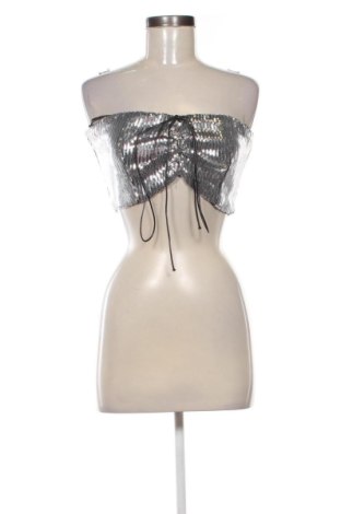 Damentop NEW COLLECTION, Größe M, Farbe Silber, Preis € 22,00, #137001525
