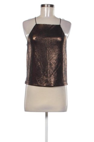 Top de femei Topshop, Mărime M, Culoare Auriu, Preț 52,99 Lei, #137002281