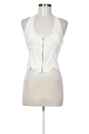 Top de femei Bershka, Mărime M, Culoare Alb, Preț 99,99 Lei, #137032457