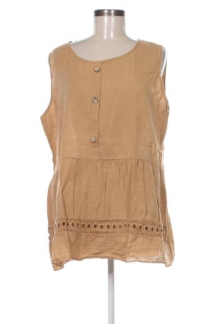 Top de femei Unbranded, Mărime XXL, Culoare Bej, Preț 89,23 Lei, #137041813