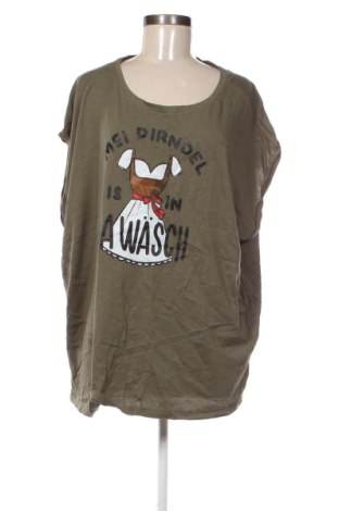 Γυναικείο τοπ Unbranded, Μέγεθος 4XL, Χρώμα Πράσινο, Τιμή 11,99 €, #137049004