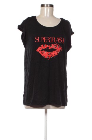 Γυναικείο τοπ Supertrash, Μέγεθος XL, Χρώμα Μαύρο, Τιμή 22,99 €, #137001793