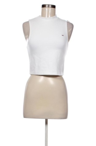Top de femei Tommy Jeans, Mărime M, Culoare Alb, Preț 227,99 Lei, #137015468