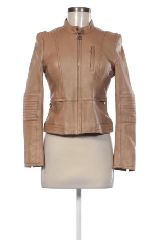Дамско кожено яке Gerry Weber, Размер S, Цвят Бежов, Цена 72,00 €, #136966954