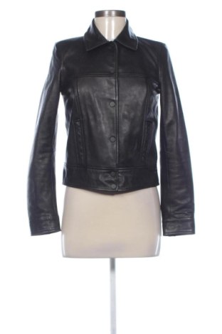 Geacă de piele pentru femei Unbranded, Mărime S, Culoare Negru, Preț 321,13 Lei, #136992134