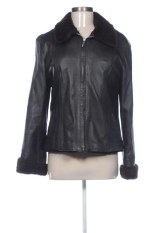 Geacă de piele pentru femei Unbranded, Mărime L, Culoare Negru, Preț 286,73 Lei, #136999426