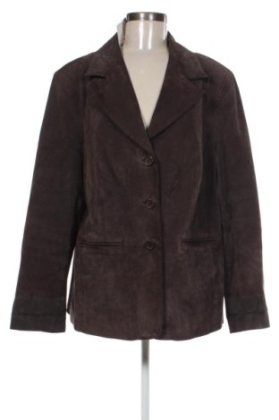 Damska kurtka skórzana Unbranded, Rozmiar XXL, Kolor Brązowy, Cena 305,43 zł, #136989520