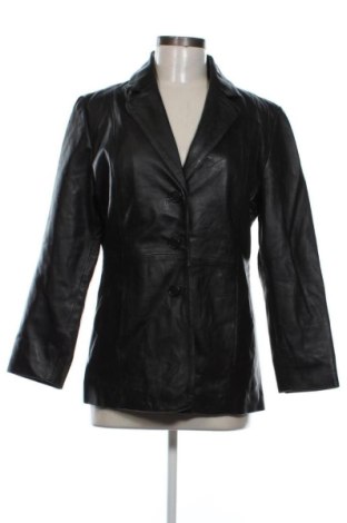 Geacă de piele pentru femei Unbranded, Mărime M, Culoare Negru, Preț 299,20 Lei, #137022982