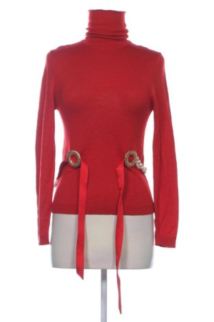 Damen Rollkragen Unbranded, Größe XS, Farbe Rot, Preis 7,54 €, #136947519