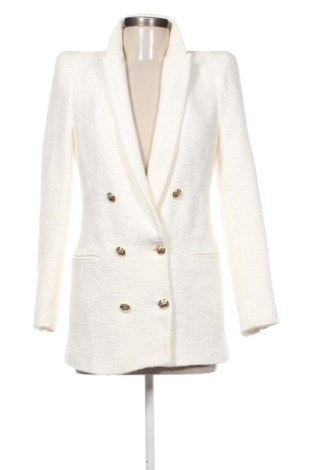 Damen Blazer Zara, Größe M, Farbe Ecru, Preis 26,99 €, #136955279