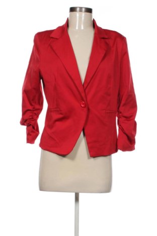 Damen Blazer Unbranded, Größe L, Farbe Rot, Preis 14,99 €, #136998378