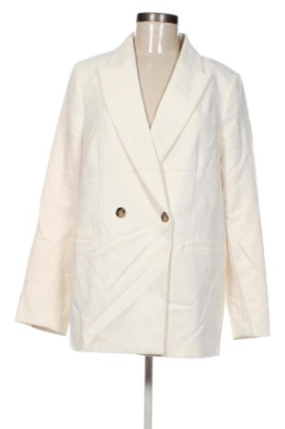 Damen Blazer H&M, Größe XXL, Farbe Ecru, Preis 25,99 €, #137009089