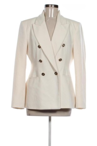 Дамско сако Zara, Размер L, Цвят Екрю, Цена 29,14 €, #137023591