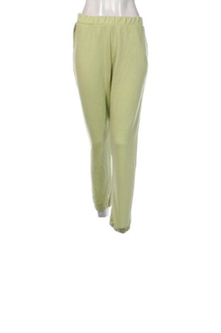 Pantaloni trening de femei Zara, Mărime L, Culoare Verde, Preț 86,99 Lei, #136943059