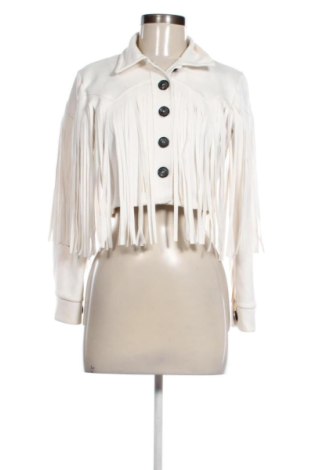 Γυναικείο μπουφάν NEW COLLECTION, Μέγεθος M, Χρώμα Εκρού, Τιμή 20,00 €, #137015579