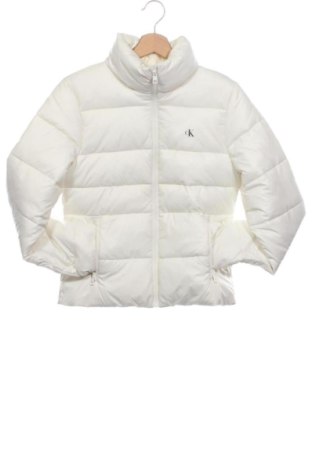 Damenjacke Calvin Klein Jeans, Größe XS, Farbe Ecru, Preis 80,99 €, #133071552