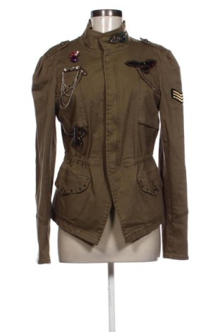 Γυναικείο μπουφάν Bershka, Μέγεθος L, Χρώμα Πράσινο, Τιμή 26,00 €, #136986205
