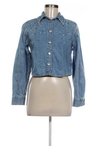 Дамско яке Zara, Размер S, Цвят Син, Цена 19,00 €, #137030459