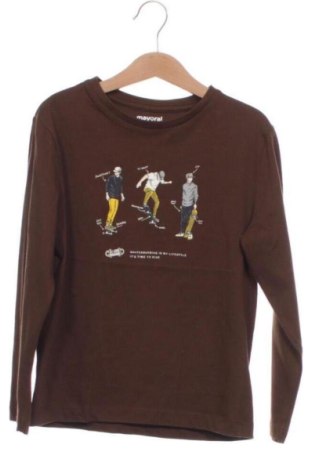 Kinder Shirt Mayoral, Größe 5-6y/ 116-122 cm, Farbe Braun, Preis € 13,00, #137028198
