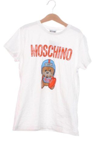 Kinder T-Shirt Moschino Junior, Größe 10-11y/ 146-152 cm, Farbe Weiß, Preis 41,00 €, #136966886