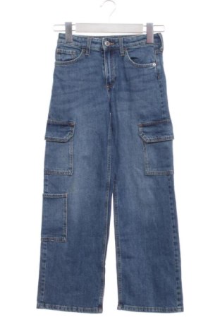 Dětské džíny  H&M, Velikost 7-8y/ 128-134 cm, Barva Modrá, Cena  385,00 Kč, #136992026