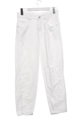 Kinderjeans Zara, Größe 13-14y/ 164-168 cm, Farbe Weiß, Preis 9,00 €, #136970098