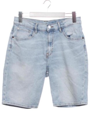 Dětské krátké kalhoty  H&M, Velikost 14-15y/ 168-170 cm, Barva Modrá, Cena  215,00 Kč, #136990861
