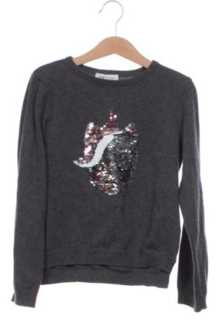 Dziecięcy sweter H&M, Rozmiar 6-7y/ 122-128 cm, Kolor Szary, Cena 52,42 zł, #136967806