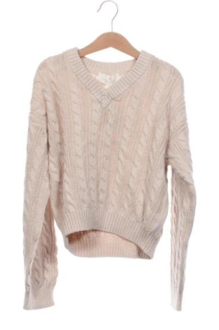 Детски пуловер H&M, Размер 8-9y/ 134-140 см, Цвят Бежов, Цена 10,00 €, #136970331