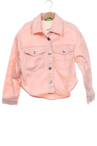 Детско яке United Colors Of Benetton, Размер 7-8y/ 128-134 см, Цвят Розов, Цена 19,00 €, #136968640