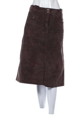 Fustă de piele Friendtex, Mărime XL, Culoare Maro, Preț 172,04 Lei, #136934267