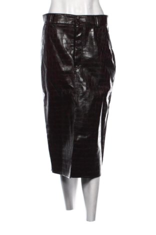 Kožená sukně  H&M, Velikost M, Barva Hnědá, Cena  364,00 Kč, #136989602